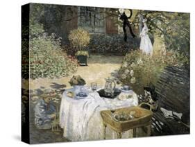 The Luncheon-Claude Monet-Stretched Canvas