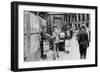 The Lunchtime Newspaper Paper Headlines, Trafalgar Square, London, 1926-1927-null-Framed Giclee Print