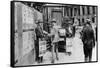 The Lunchtime Newspaper Paper Headlines, Trafalgar Square, London, 1926-1927-null-Framed Stretched Canvas