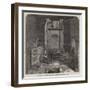 The Lund Hill Colliery Explosion, Mouth of the Downcast Shaft-null-Framed Giclee Print