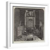 The Lund Hill Colliery Explosion, Mouth of the Downcast Shaft-null-Framed Giclee Print