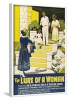 The Lure of a Women-null-Framed Art Print