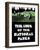 The Lure of the National Parks-null-Framed Giclee Print