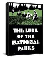 The Lure of the National Parks-null-Framed Stretched Canvas