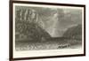 The Lurley Berg Near St Goar-William Tombleson-Framed Giclee Print