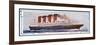 The "Lusitania" and Her Sister-Ship the "Mauretania" Cunarders-null-Framed Premium Giclee Print