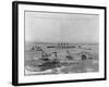 The Lusitania's First Appearance in New York Harbor-null-Framed Photographic Print