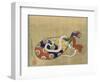 The Lute and White Snake of Benten, Edo Period, 1847-Katsushika Hokusai-Framed Giclee Print