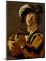 The Lute Player, 1622-Dirck Baburen-Mounted Giclee Print