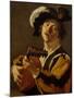 The Lute Player, 1622-Dirck Baburen-Mounted Giclee Print