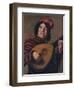 'The Lute Player', 1623-Frans Hals-Framed Giclee Print