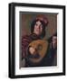 'The Lute Player', 1623-Frans Hals-Framed Giclee Print