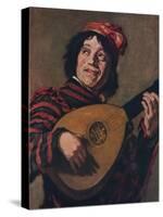 'The Lute Player', 1623-Frans Hals-Stretched Canvas