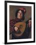 'The Lute Player', 1623-Frans Hals-Framed Giclee Print