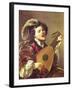 The Lute Player, 1624-Hendrick Terbrugghen-Framed Giclee Print