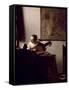 The Lute Player, 1663-1664-Johannes Vermeer-Framed Stretched Canvas