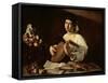 The Lute Player, C.1595-Michelangelo Merisi da Caravaggio-Framed Stretched Canvas