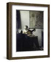 The Lute Player-Johannes Vermeer-Framed Giclee Print