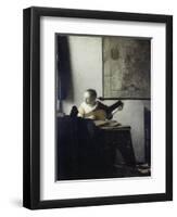 The Lute Player-Johannes Vermeer-Framed Giclee Print