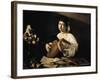 The Lute-Player-Caravaggio-Framed Art Print