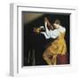 The Lute Player-Orazio Gentileschi-Framed Art Print