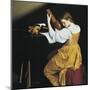 The Lute Player-Orazio Gentileschi-Mounted Art Print