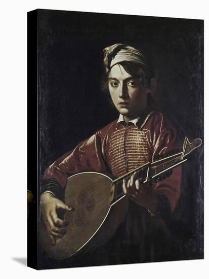 The Lute Player-Caravaggio-Stretched Canvas