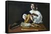 The Lute Player-Caravaggio-Framed Stretched Canvas