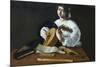 The Lute Player-Caravaggio-Mounted Premium Giclee Print