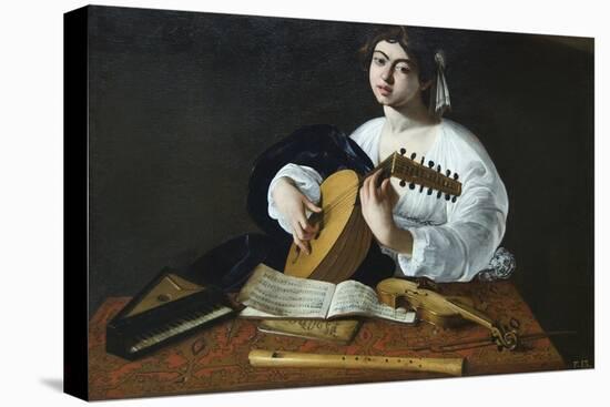 The Lute Player-Caravaggio-Stretched Canvas