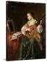 The Lute Player-null-Stretched Canvas