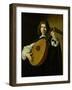 The Lute-Player-null-Framed Giclee Print