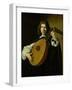 The Lute-Player-null-Framed Giclee Print