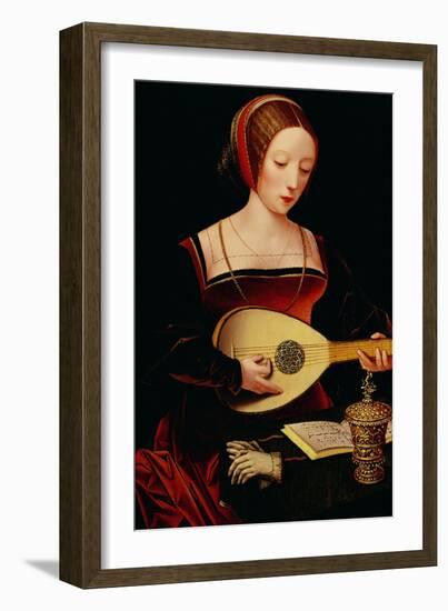 The Lute Player-null-Framed Giclee Print