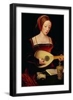 The Lute Player-null-Framed Giclee Print