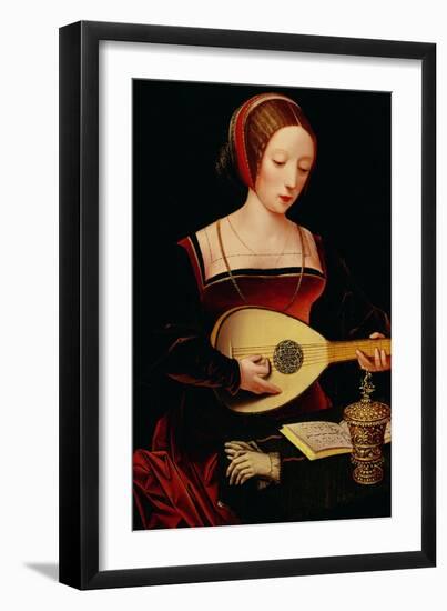 The Lute Player-null-Framed Giclee Print