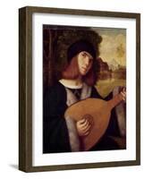 The Lute Player-Giovanni de Busi Cariani-Framed Giclee Print