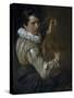 The Lute Player-Arie de Vois-Stretched Canvas