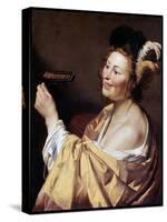 The Luteplayer, 1624-Gerrit van Honthorst-Stretched Canvas