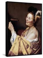 The Luteplayer, 1624-Gerrit van Honthorst-Stretched Canvas