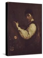 The Luteplayer-Giuseppe Maria Crespi-Stretched Canvas
