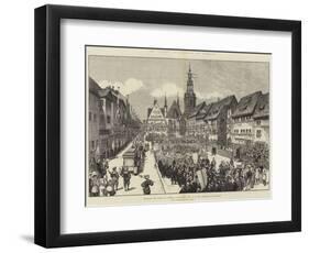 The Luther Celebration in Germany-null-Framed Giclee Print