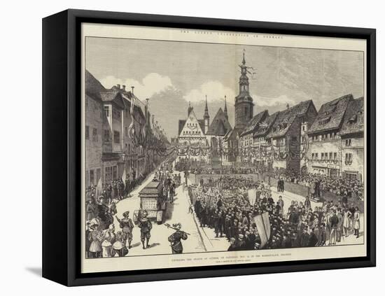 The Luther Celebration in Germany-null-Framed Stretched Canvas