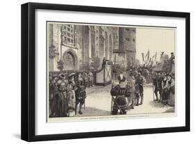 The Luther Celebration in Germany-William Heysham Overend-Framed Giclee Print