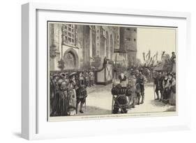The Luther Celebration in Germany-William Heysham Overend-Framed Giclee Print