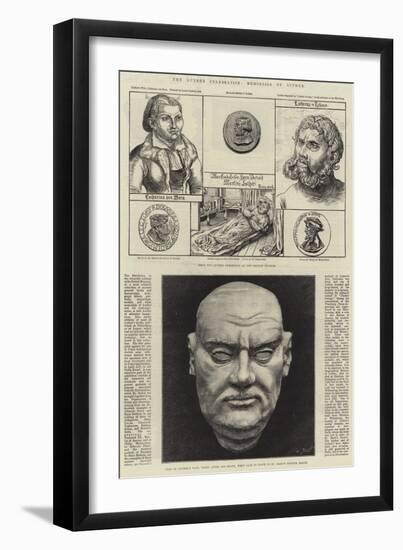 The Luther Celebration, Memorials of Luther-Lucas Doetechum the Younger-Framed Giclee Print