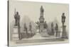 The Luther Monument at Worms, Germany-null-Stretched Canvas