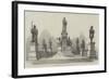 The Luther Monument at Worms, Germany-null-Framed Giclee Print