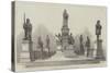 The Luther Monument at Worms, Germany-null-Stretched Canvas