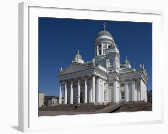 The Lutheran Cathedral, Senate Square, Helsinki, Finland, Scandinavia, Europe-James Emmerson-Framed Photographic Print